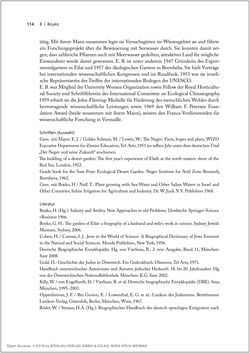 Image of the Page - 114 - in Biografien bedeutender österreichischer Wissenschafterinnen - »Die Neugier treibt mich, Fragen zu stellen«