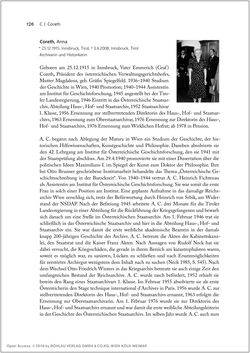 Image of the Page - 126 - in Biografien bedeutender österreichischer Wissenschafterinnen - »Die Neugier treibt mich, Fragen zu stellen«