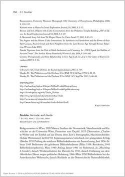 Image of the Page - 150 - in Biografien bedeutender österreichischer Wissenschafterinnen - »Die Neugier treibt mich, Fragen zu stellen«