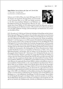 Image of the Page - 157 - in Biografien bedeutender österreichischer Wissenschafterinnen - »Die Neugier treibt mich, Fragen zu stellen«