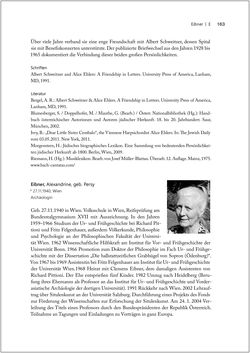 Image of the Page - 163 - in Biografien bedeutender österreichischer Wissenschafterinnen - »Die Neugier treibt mich, Fragen zu stellen«