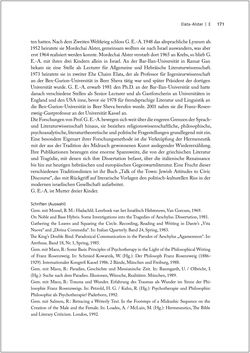 Image of the Page - 171 - in Biografien bedeutender österreichischer Wissenschafterinnen - »Die Neugier treibt mich, Fragen zu stellen«