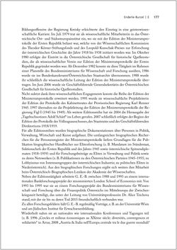 Bild der Seite - 177 - in Biografien bedeutender österreichischer Wissenschafterinnen - »Die Neugier treibt mich, Fragen zu stellen«