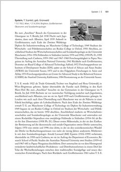 Image of the Page - 181 - in Biografien bedeutender österreichischer Wissenschafterinnen - »Die Neugier treibt mich, Fragen zu stellen«