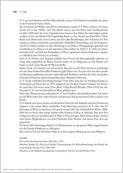 Image of the Page - 188 - in Biografien bedeutender österreichischer Wissenschafterinnen - »Die Neugier treibt mich, Fragen zu stellen«