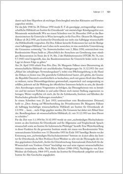 Image of the Page - 191 - in Biografien bedeutender österreichischer Wissenschafterinnen - »Die Neugier treibt mich, Fragen zu stellen«