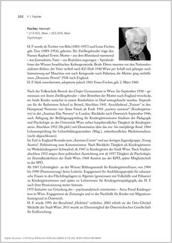 Bild der Seite - 222 - in Biografien bedeutender österreichischer Wissenschafterinnen - »Die Neugier treibt mich, Fragen zu stellen«