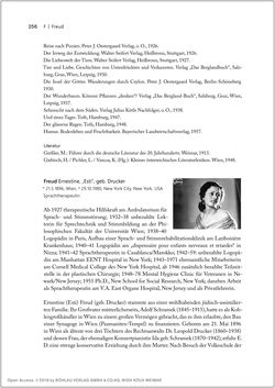 Bild der Seite - 256 - in Biografien bedeutender österreichischer Wissenschafterinnen - »Die Neugier treibt mich, Fragen zu stellen«
