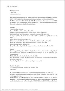 Image of the Page - 270 - in Biografien bedeutender österreichischer Wissenschafterinnen - »Die Neugier treibt mich, Fragen zu stellen«