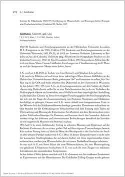 Image of the Page - 272 - in Biografien bedeutender österreichischer Wissenschafterinnen - »Die Neugier treibt mich, Fragen zu stellen«