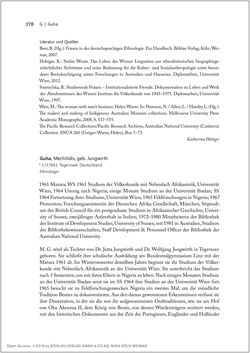 Image of the Page - 278 - in Biografien bedeutender österreichischer Wissenschafterinnen - »Die Neugier treibt mich, Fragen zu stellen«