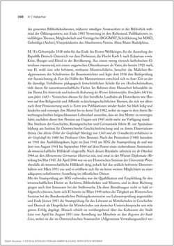 Image of the Page - 288 - in Biografien bedeutender österreichischer Wissenschafterinnen - »Die Neugier treibt mich, Fragen zu stellen«