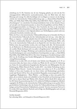 Image of the Page - 301 - in Biografien bedeutender österreichischer Wissenschafterinnen - »Die Neugier treibt mich, Fragen zu stellen«