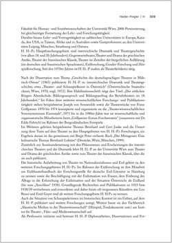 Image of the Page - 309 - in Biografien bedeutender österreichischer Wissenschafterinnen - »Die Neugier treibt mich, Fragen zu stellen«