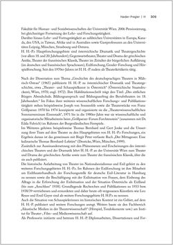 Image of the Page - 309 - in Biografien bedeutender österreichischer Wissenschafterinnen - »Die Neugier treibt mich, Fragen zu stellen«