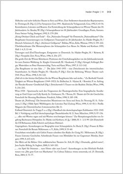 Bild der Seite - 313 - in Biografien bedeutender österreichischer Wissenschafterinnen - »Die Neugier treibt mich, Fragen zu stellen«