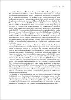 Image of the Page - 341 - in Biografien bedeutender österreichischer Wissenschafterinnen - »Die Neugier treibt mich, Fragen zu stellen«