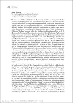 Image of the Page - 358 - in Biografien bedeutender österreichischer Wissenschafterinnen - »Die Neugier treibt mich, Fragen zu stellen«