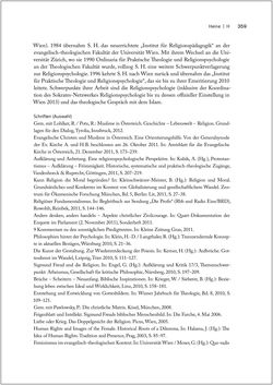 Image of the Page - 359 - in Biografien bedeutender österreichischer Wissenschafterinnen - »Die Neugier treibt mich, Fragen zu stellen«