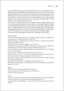 Image of the Page - 363 - in Biografien bedeutender österreichischer Wissenschafterinnen - »Die Neugier treibt mich, Fragen zu stellen«