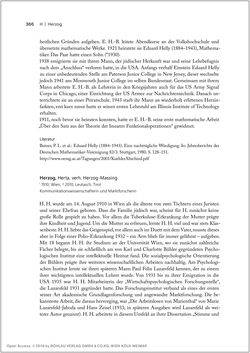 Bild der Seite - 366 - in Biografien bedeutender österreichischer Wissenschafterinnen - »Die Neugier treibt mich, Fragen zu stellen«