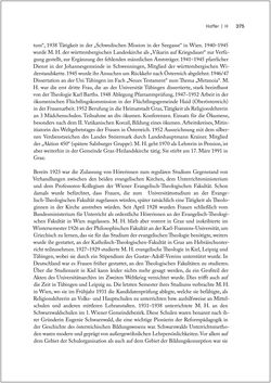 Bild der Seite - 375 - in Biografien bedeutender österreichischer Wissenschafterinnen - »Die Neugier treibt mich, Fragen zu stellen«