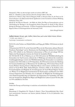 Image of the Page - 379 - in Biografien bedeutender österreichischer Wissenschafterinnen - »Die Neugier treibt mich, Fragen zu stellen«