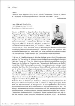 Image of the Page - 396 - in Biografien bedeutender österreichischer Wissenschafterinnen - »Die Neugier treibt mich, Fragen zu stellen«