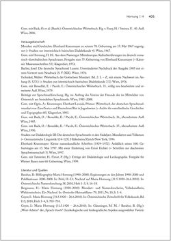 Image of the Page - 405 - in Biografien bedeutender österreichischer Wissenschafterinnen - »Die Neugier treibt mich, Fragen zu stellen«