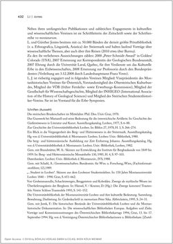 Bild der Seite - 432 - in Biografien bedeutender österreichischer Wissenschafterinnen - »Die Neugier treibt mich, Fragen zu stellen«