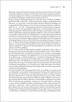 Image of the Page - 457 - in Biografien bedeutender österreichischer Wissenschafterinnen - »Die Neugier treibt mich, Fragen zu stellen«