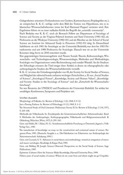 Bild der Seite - 490 - in Biografien bedeutender österreichischer Wissenschafterinnen - »Die Neugier treibt mich, Fragen zu stellen«