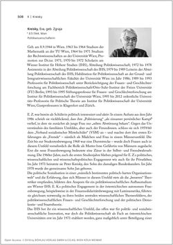 Bild der Seite - 508 - in Biografien bedeutender österreichischer Wissenschafterinnen - »Die Neugier treibt mich, Fragen zu stellen«