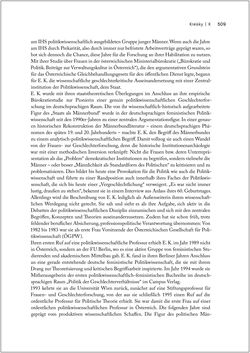 Image of the Page - 509 - in Biografien bedeutender österreichischer Wissenschafterinnen - »Die Neugier treibt mich, Fragen zu stellen«