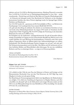 Image of the Page - 523 - in Biografien bedeutender österreichischer Wissenschafterinnen - »Die Neugier treibt mich, Fragen zu stellen«
