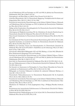 Image of the Page - 533 - in Biografien bedeutender österreichischer Wissenschafterinnen - »Die Neugier treibt mich, Fragen zu stellen«