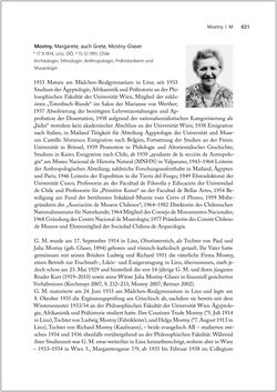 Image of the Page - 621 - in Biografien bedeutender österreichischer Wissenschafterinnen - »Die Neugier treibt mich, Fragen zu stellen«