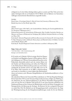 Image of the Page - 670 - in Biografien bedeutender österreichischer Wissenschafterinnen - »Die Neugier treibt mich, Fragen zu stellen«