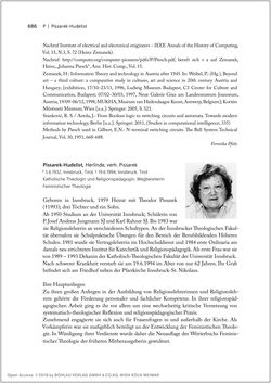 Image of the Page - 686 - in Biografien bedeutender österreichischer Wissenschafterinnen - »Die Neugier treibt mich, Fragen zu stellen«