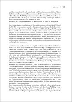 Image of the Page - 705 - in Biografien bedeutender österreichischer Wissenschafterinnen - »Die Neugier treibt mich, Fragen zu stellen«