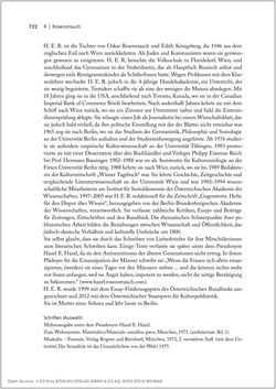 Image of the Page - 722 - in Biografien bedeutender österreichischer Wissenschafterinnen - »Die Neugier treibt mich, Fragen zu stellen«