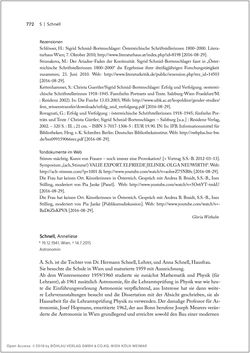 Image of the Page - 772 - in Biografien bedeutender österreichischer Wissenschafterinnen - »Die Neugier treibt mich, Fragen zu stellen«