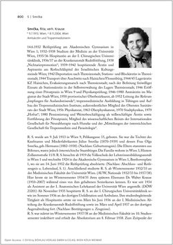 Image of the Page - 800 - in Biografien bedeutender österreichischer Wissenschafterinnen - »Die Neugier treibt mich, Fragen zu stellen«
