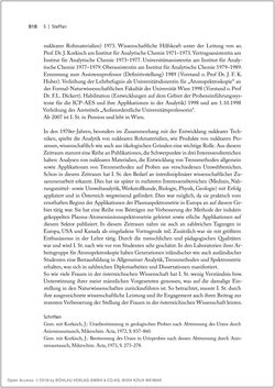 Image of the Page - 818 - in Biografien bedeutender österreichischer Wissenschafterinnen - »Die Neugier treibt mich, Fragen zu stellen«