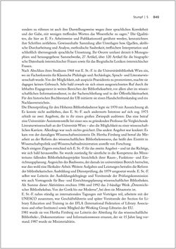 Bild der Seite - 849 - in Biografien bedeutender österreichischer Wissenschafterinnen - »Die Neugier treibt mich, Fragen zu stellen«