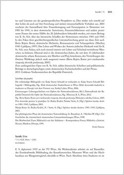 Bild der Seite - 855 - in Biografien bedeutender österreichischer Wissenschafterinnen - »Die Neugier treibt mich, Fragen zu stellen«