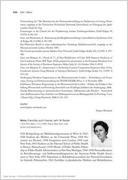 Image of the Page - 888 - in Biografien bedeutender österreichischer Wissenschafterinnen - »Die Neugier treibt mich, Fragen zu stellen«