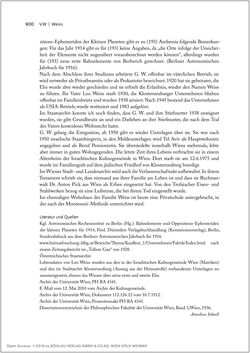 Image of the Page - 900 - in Biografien bedeutender österreichischer Wissenschafterinnen - »Die Neugier treibt mich, Fragen zu stellen«