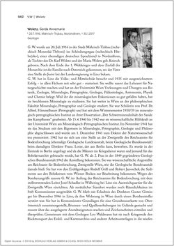 Image of the Page - 962 - in Biografien bedeutender österreichischer Wissenschafterinnen - »Die Neugier treibt mich, Fragen zu stellen«