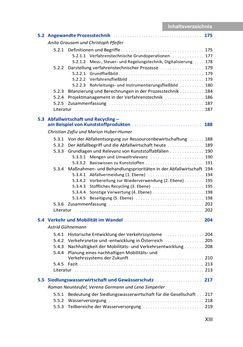 Image of the Page - XIII - in Umwelt- und Bioressourcenmanagement für eine nachhaltige Zukunftsgestaltung